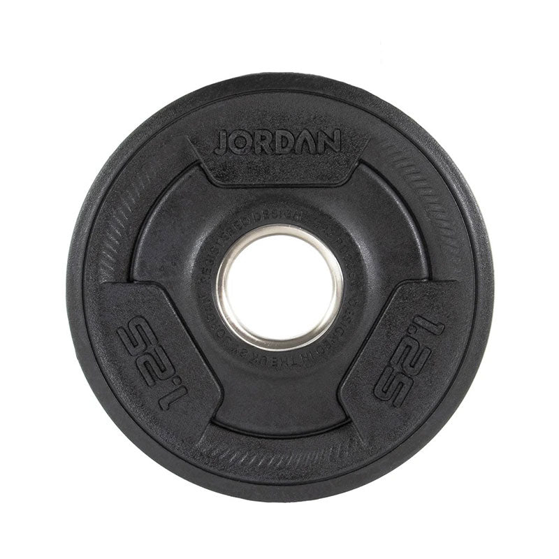 JORDAN® Rubber Tri-Grip Olympic Weight Plates