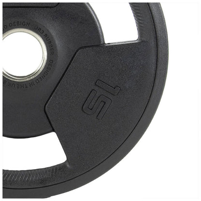 JORDAN® Rubber Tri-Grip Olympic Weight Plates
