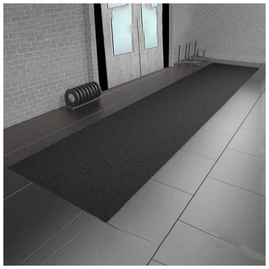 Plain Sprint Track – Black 10m x 2m