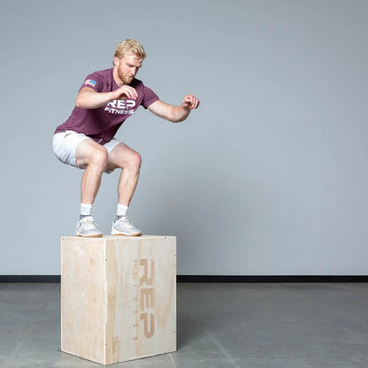 3-in-1 Wood Plyo Boxes