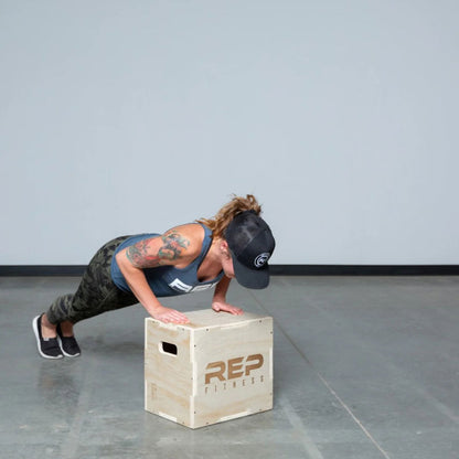 3-in-1 Wood Plyo Boxes