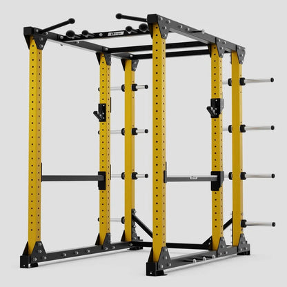 Exigo E80 Elite Power Rack - Multi Ball Grip Pull-Up Bar
