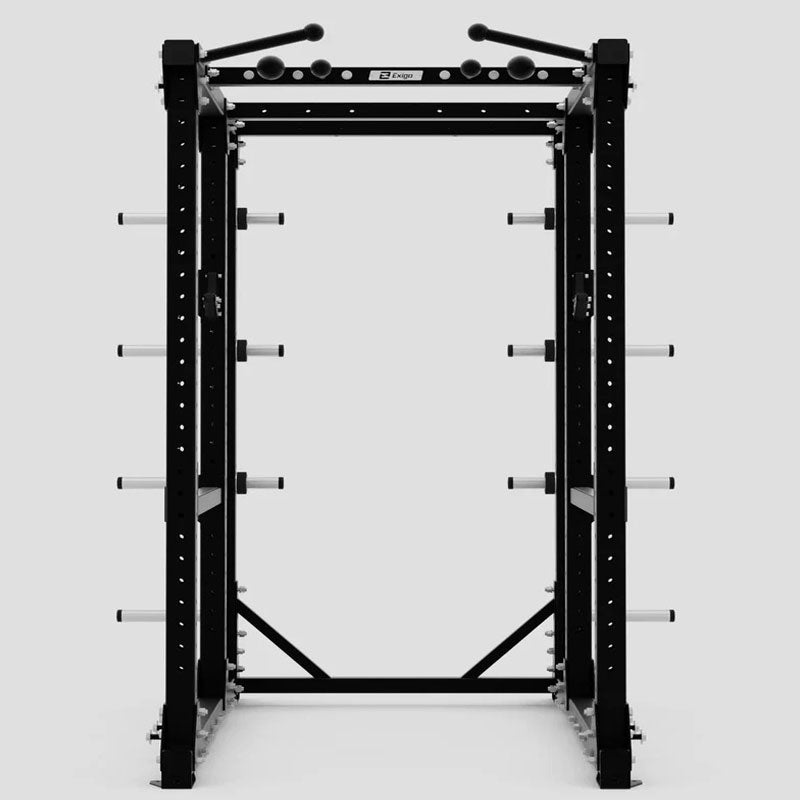 Exigo E80 Elite Power Rack - Multi Ball Grip Pull-Up Bar