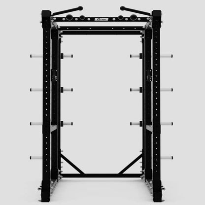 Exigo E80 Elite Power Rack - Multi Ball Grip Pull-Up Bar