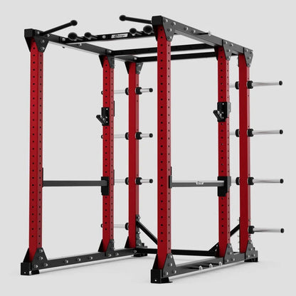 Exigo E80 Elite Power Rack - Multi Ball Grip Pull-Up Bar