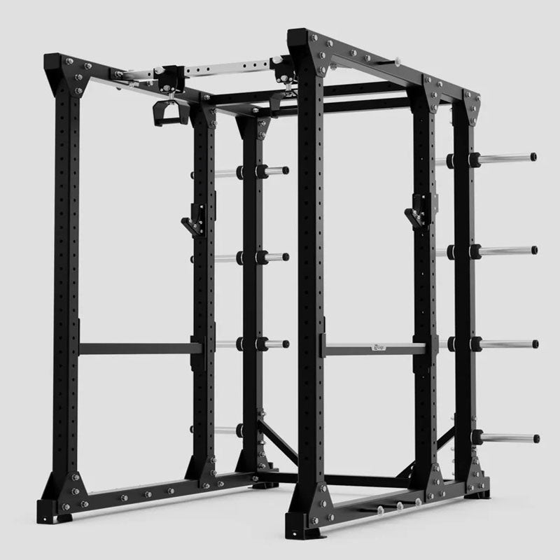 Exigo E80 Elite Power Rack - Adjustable Pull-Up Handles