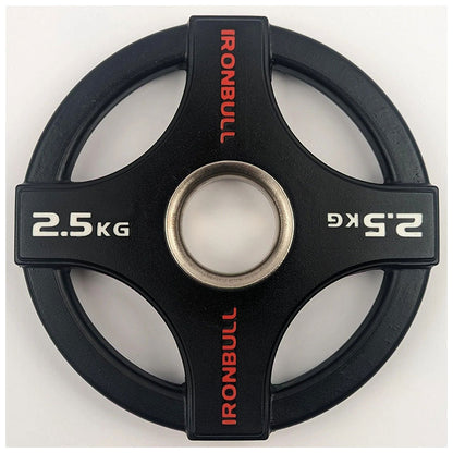 Quad-Grip Olympic Weight Plates