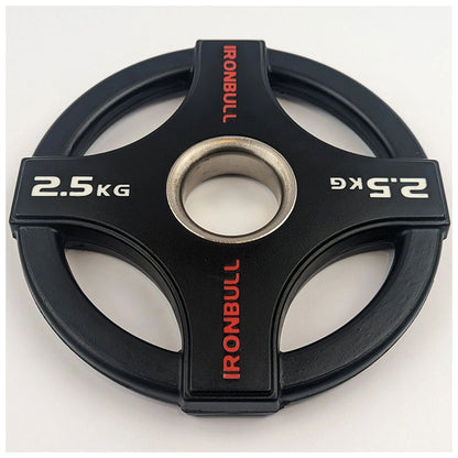 Quad-Grip Olympic Weight Plates