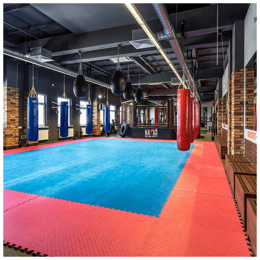 Reversible MMA Interlocking Mats