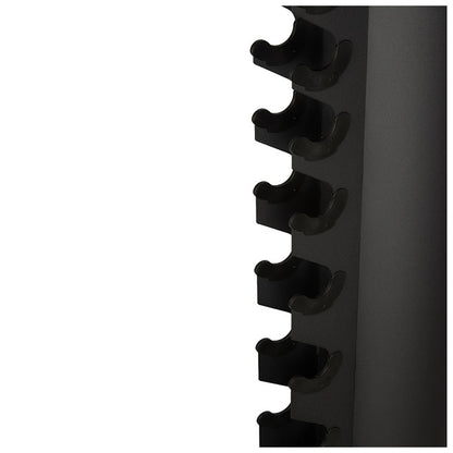 Rival 1-10KG Hex Dumbbell Set with Double-Sided Vertical Storage Rack
