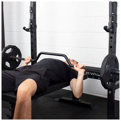 Rival Olympic 20KG Cambered 7ft Barbell