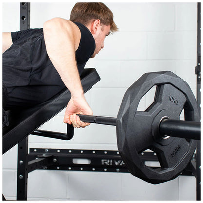 Rival Olympic 20KG Cambered 7ft Barbell