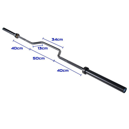 Rival Olympic 20KG Cambered 7ft Barbell