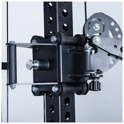 Rival S-3 Series Power Rack with Dual Action Pulley and High and Low Cable System (75x75mm)