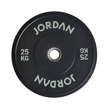 JORDAN® Black Rubber Bumper Weight Plates - NEW DESIGN