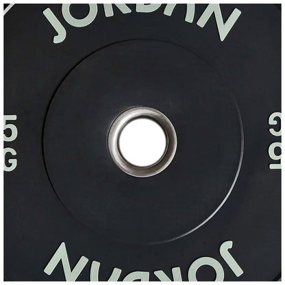 JORDAN® Black Rubber Bumper Weight Plates - NEW DESIGN