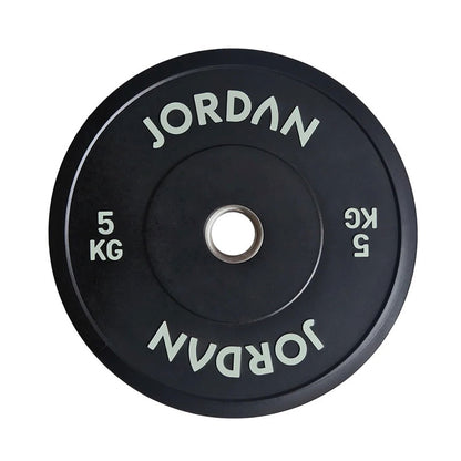 JORDAN® Black Rubber Bumper Weight Plates - NEW DESIGN