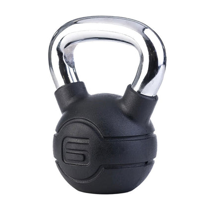 JORDAN® Chrome/Rubber Kettlebells