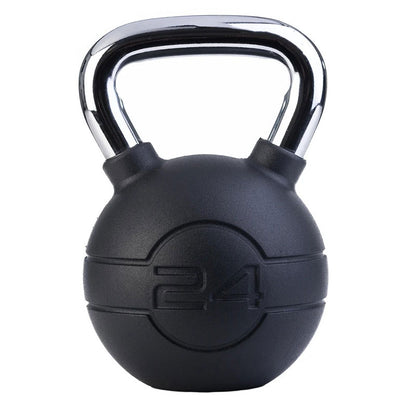 JORDAN® Chrome/Rubber Kettlebells