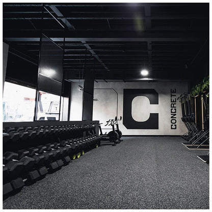 Sprung Fleckz Gym Rubber Matting Roll - Various Colours | Thicknesses - 1.25m Width