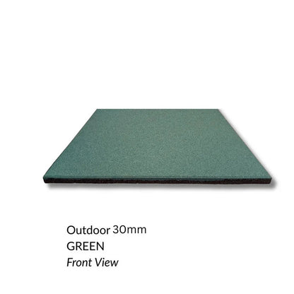Safety Rubber Tiles - 500mm x 500mm