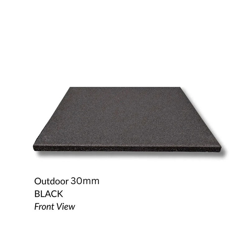 Safety Rubber Tiles - 500mm x 500mm