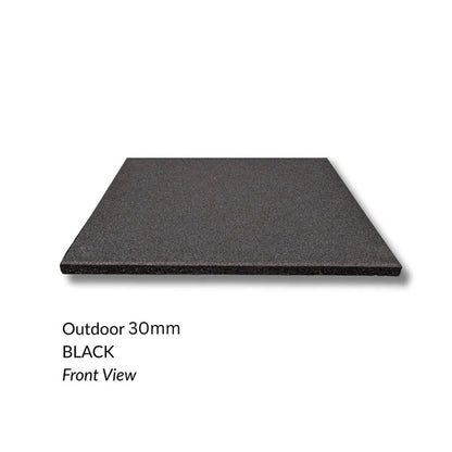 Safety Rubber Tiles - 500mm x 500mm