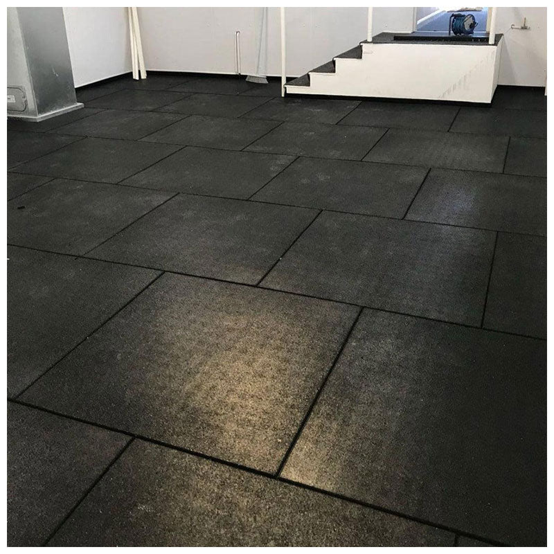 Safety Rubber Tiles - 500mm x 500mm