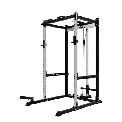 High / Low Plate Loaded Cable Pulley Add-On for Rival J-3 Series Power Rack