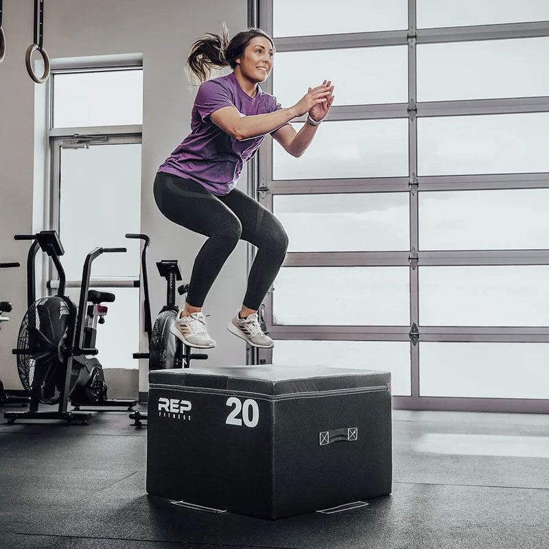 Stackable Soft Foam Plyo Box