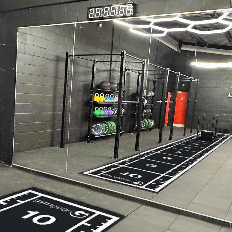 10m x 1.5m Sprint Track (Full Line Markings) – Black