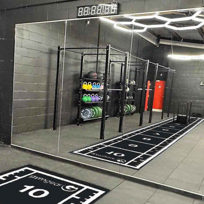 10m x 1.5m Sprint Track (Full Line Markings) – Black