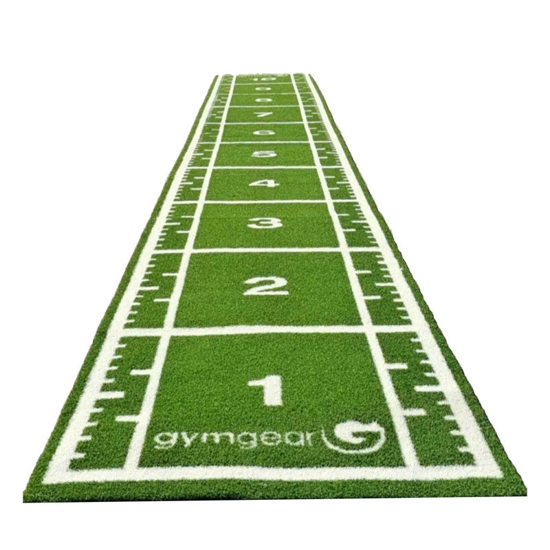 10m x 1.5m Sprint Track (Full Line Markings) – Green