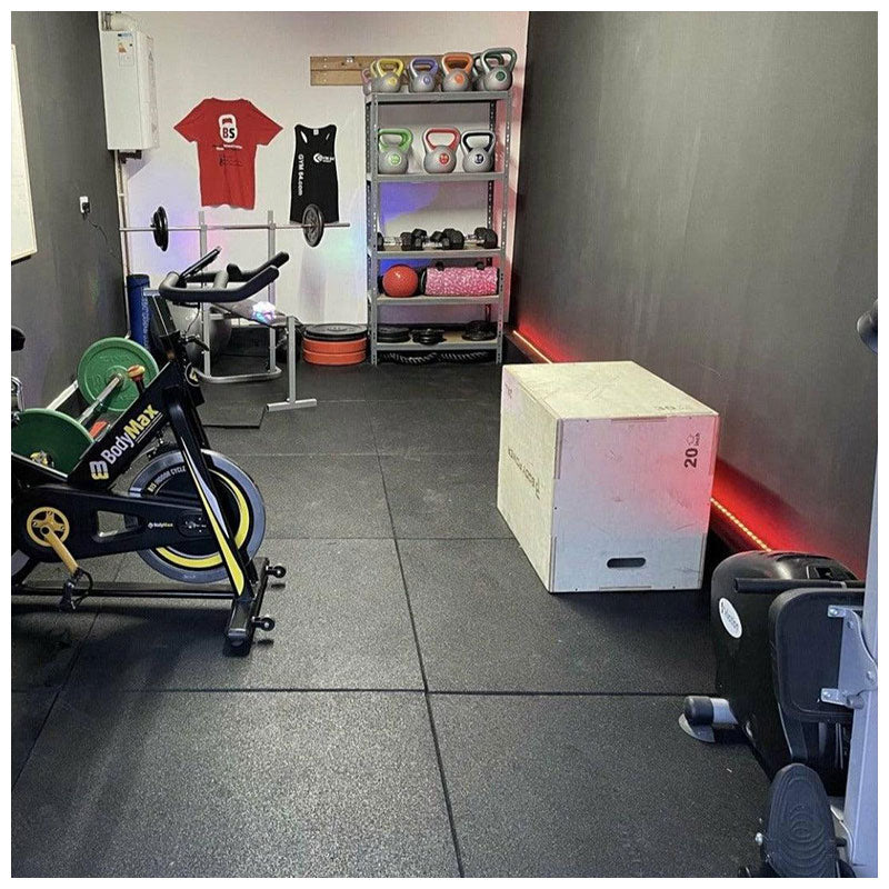 15mm Sprung PRO Gym Flooring - Sprung Rubber Heavy Duty