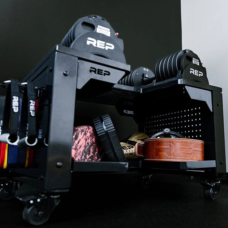 Dumbbell Storage Cart