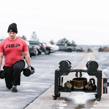 Dumbbell Storage Cart