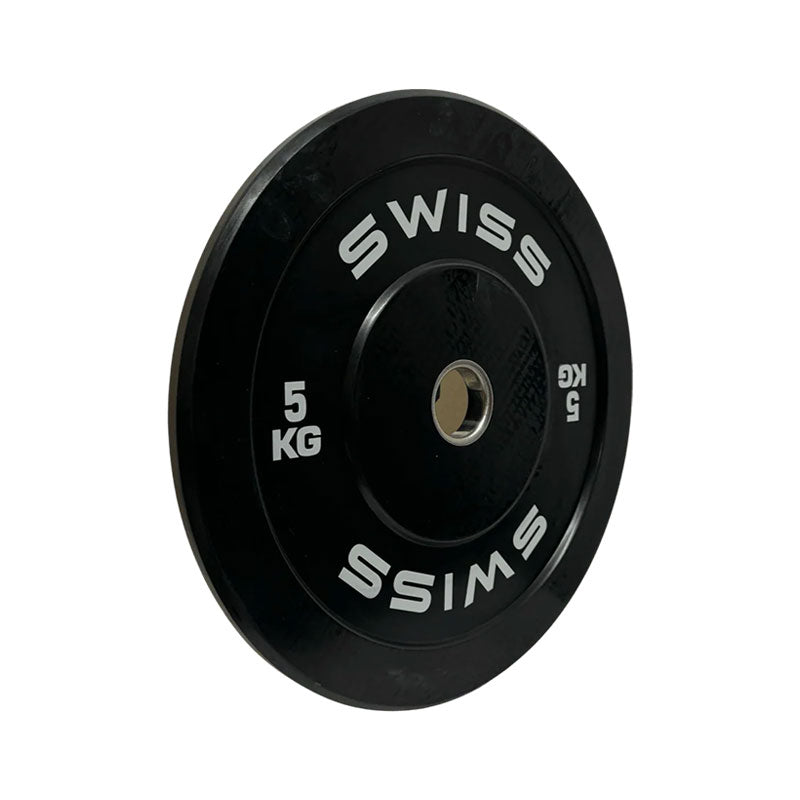 Swiss Black Bumper Plates