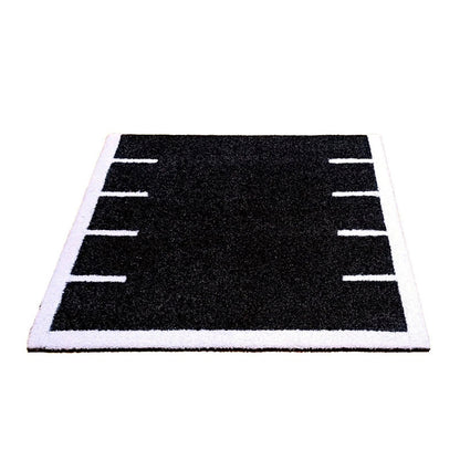 30mm Black Premium Sled Track Turf Tiles 1x1m