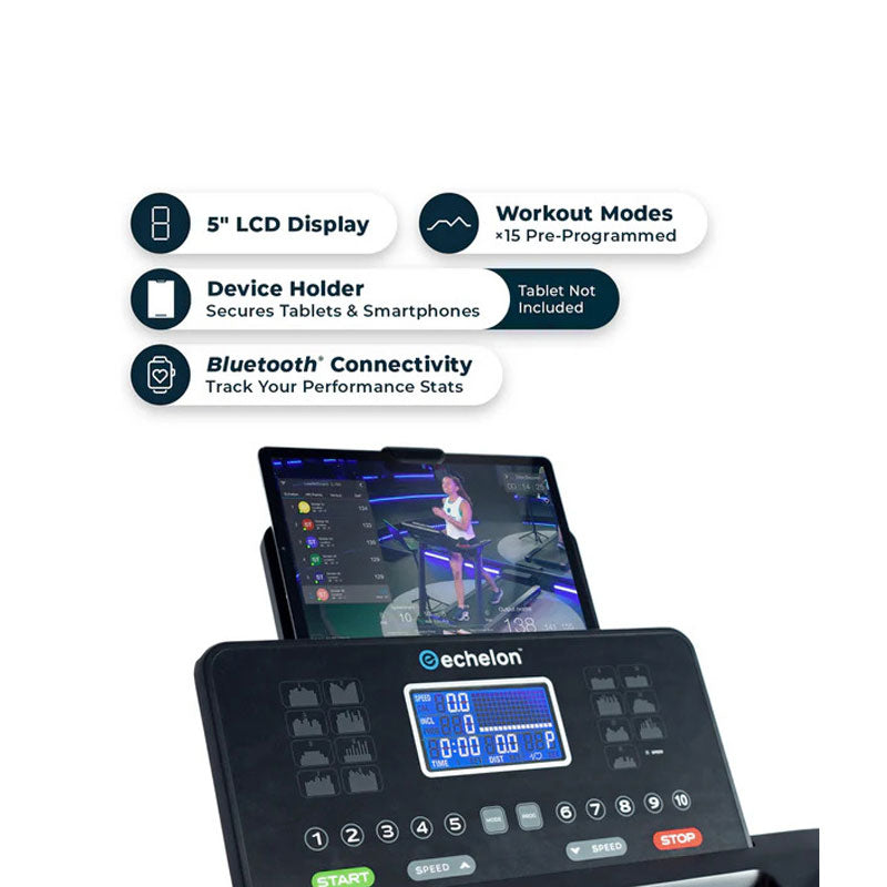 Echelon Stride-20 Sport Folding Connected Treadmill