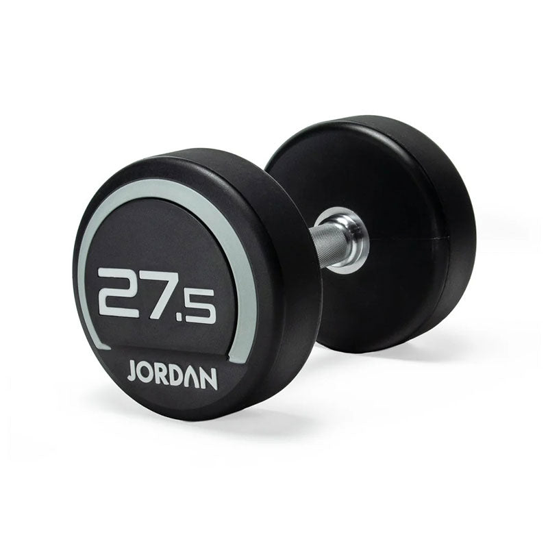 JORDAN® Urethane Dumbbells - Up to 75kg (Grey)