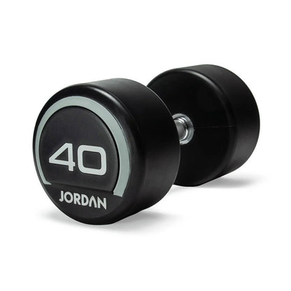JORDAN® Urethane Dumbbells - Up to 75kg (Grey)