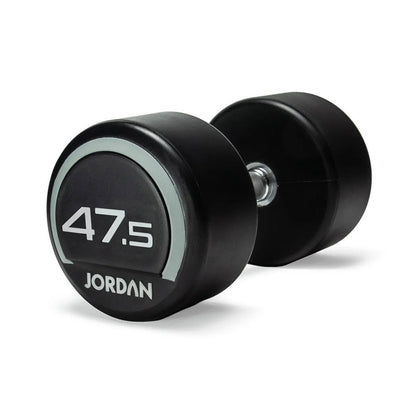 JORDAN® Urethane Dumbbells - Up to 75kg (Grey)