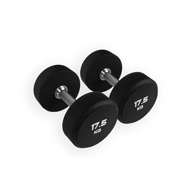 Urethane Round Dumbbells Sets With Optional Storage Rack 40kg