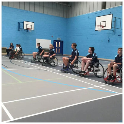 Vinyl Sports Flooring for Wheelchair Sports