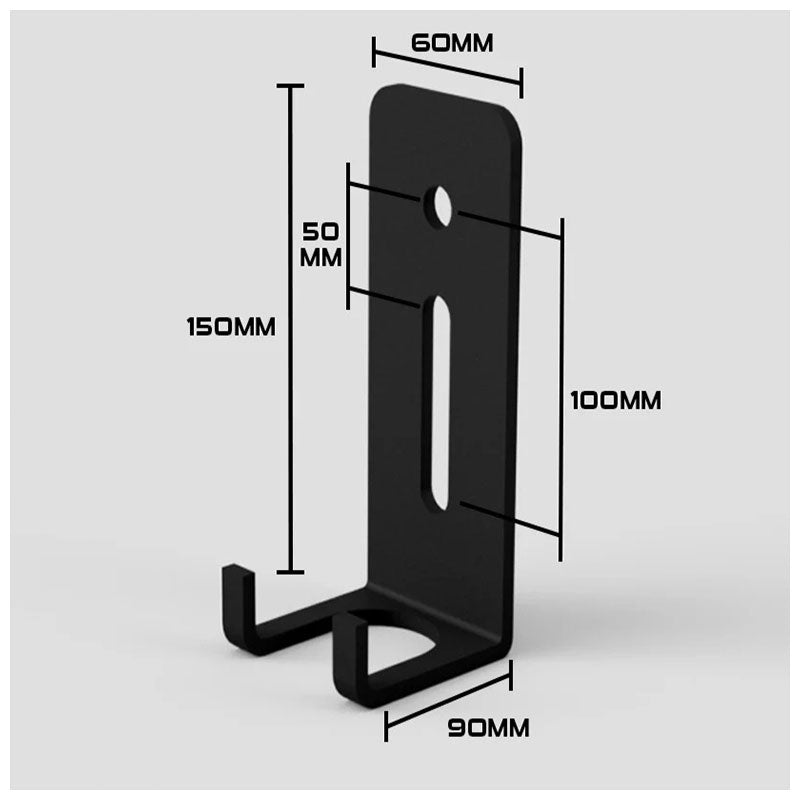 Wall-Mounted Single Bar Holder