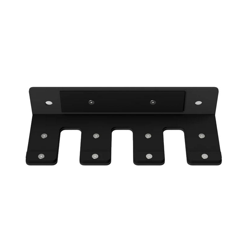 Wall-Mounted Vertical 3 Bar Holder