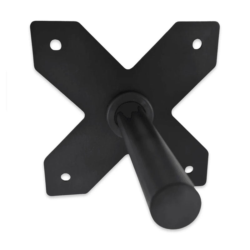 Wall-Mounted Weight Plate Storage Horn
