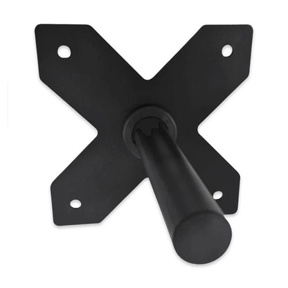 Wall-Mounted Weight Plate Storage Horn