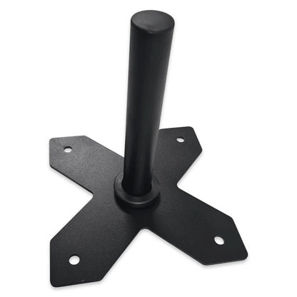 Wall-Mounted Weight Plate Storage Horn