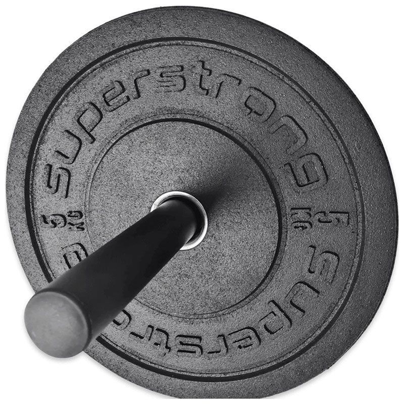 Wall-Mounted Weight Plate Storage Horn